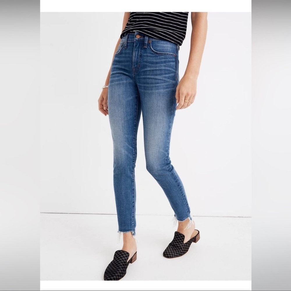 Madewell 10 inch high rise skinny Jean
